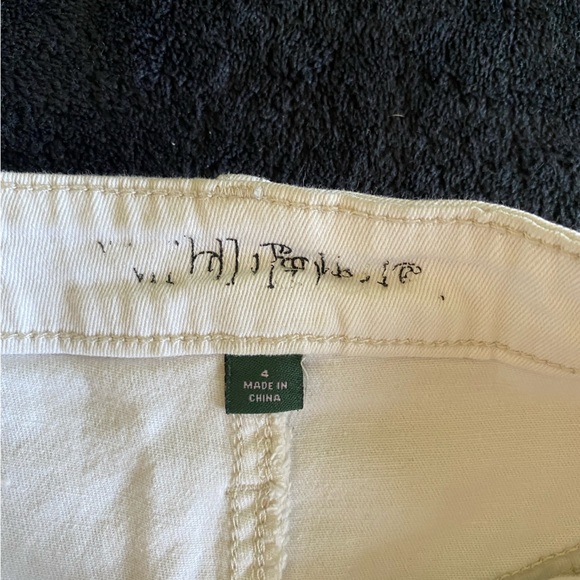 White Jean Shorts - Picture 3 of 3